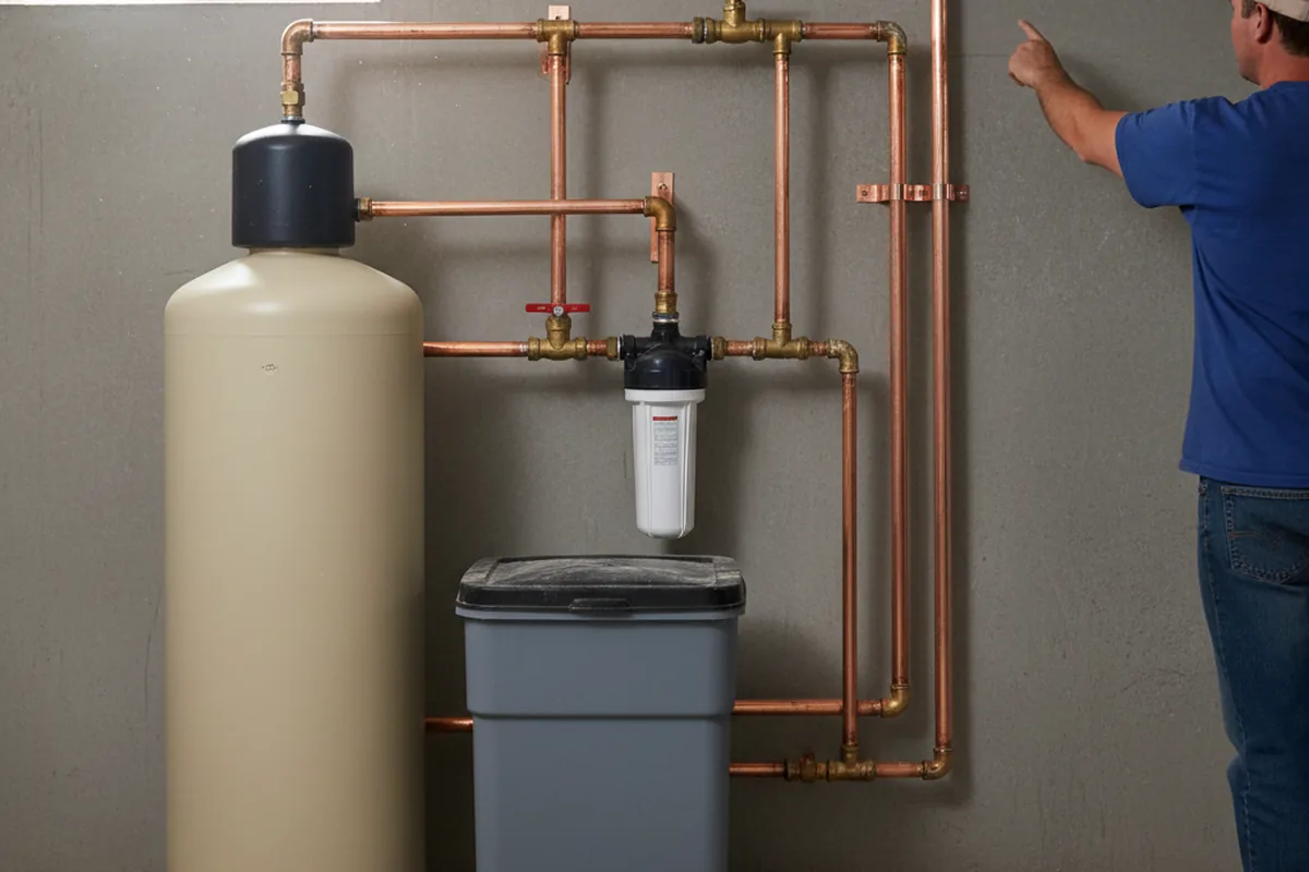 Whole-house water treatment system installed in Riegelsville